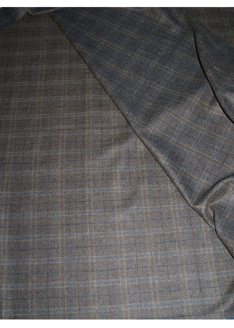 Fabric Brown Pure Wool