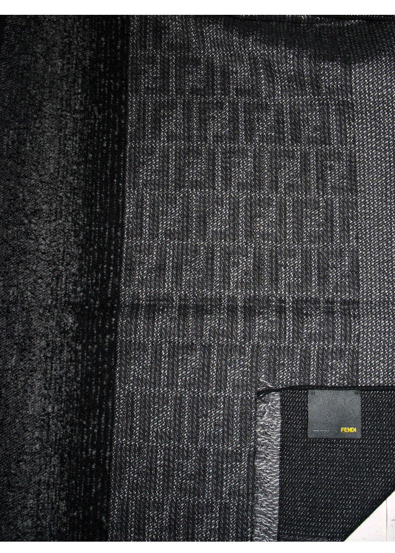 Fendi Grey Scarf