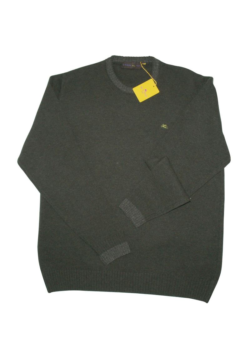 Etro Crew Neck Sweater Green