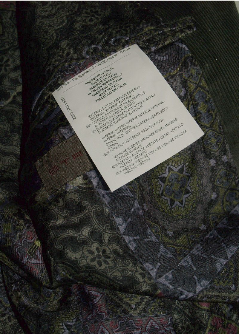Etro Jacket Velvet